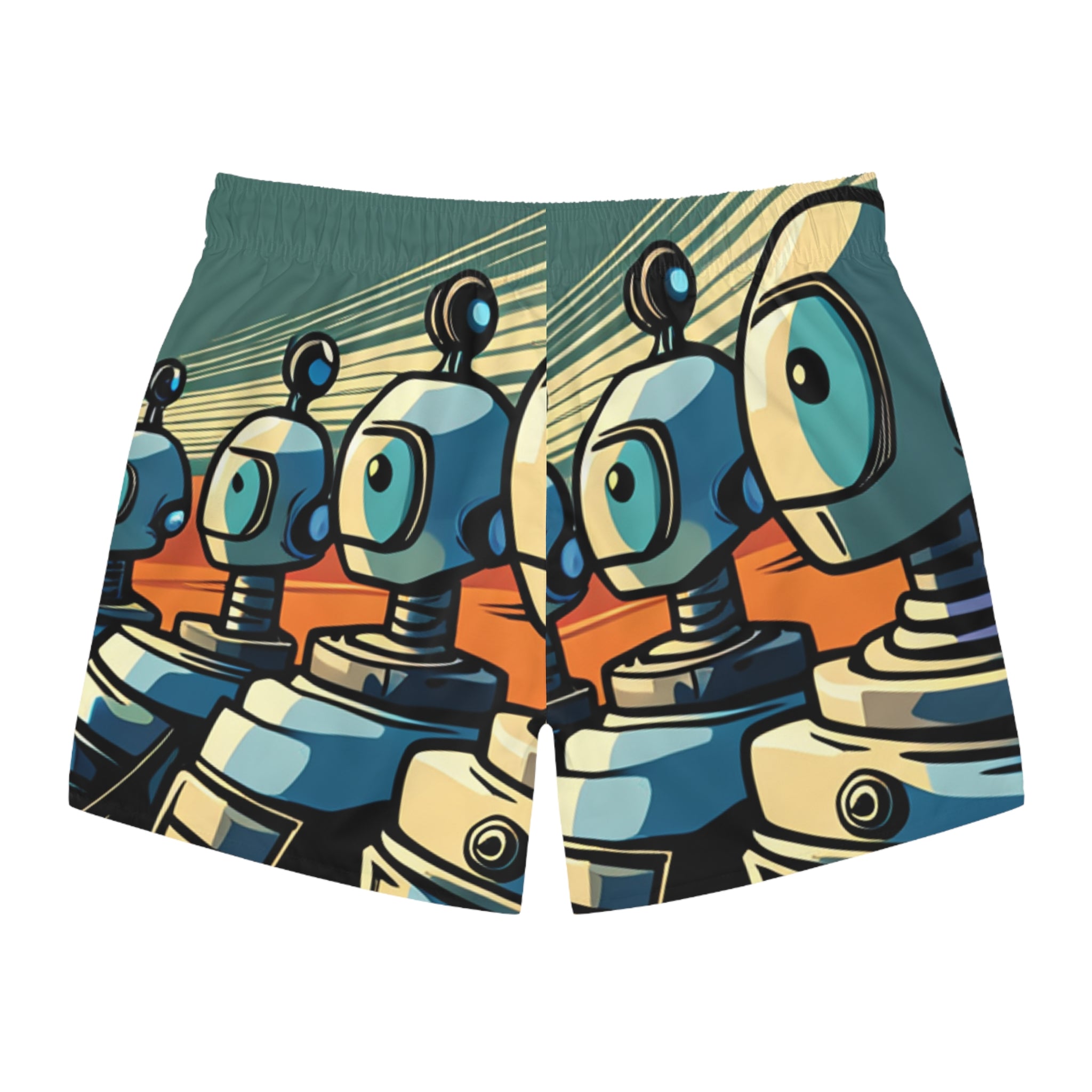 Robot Swim Trunks