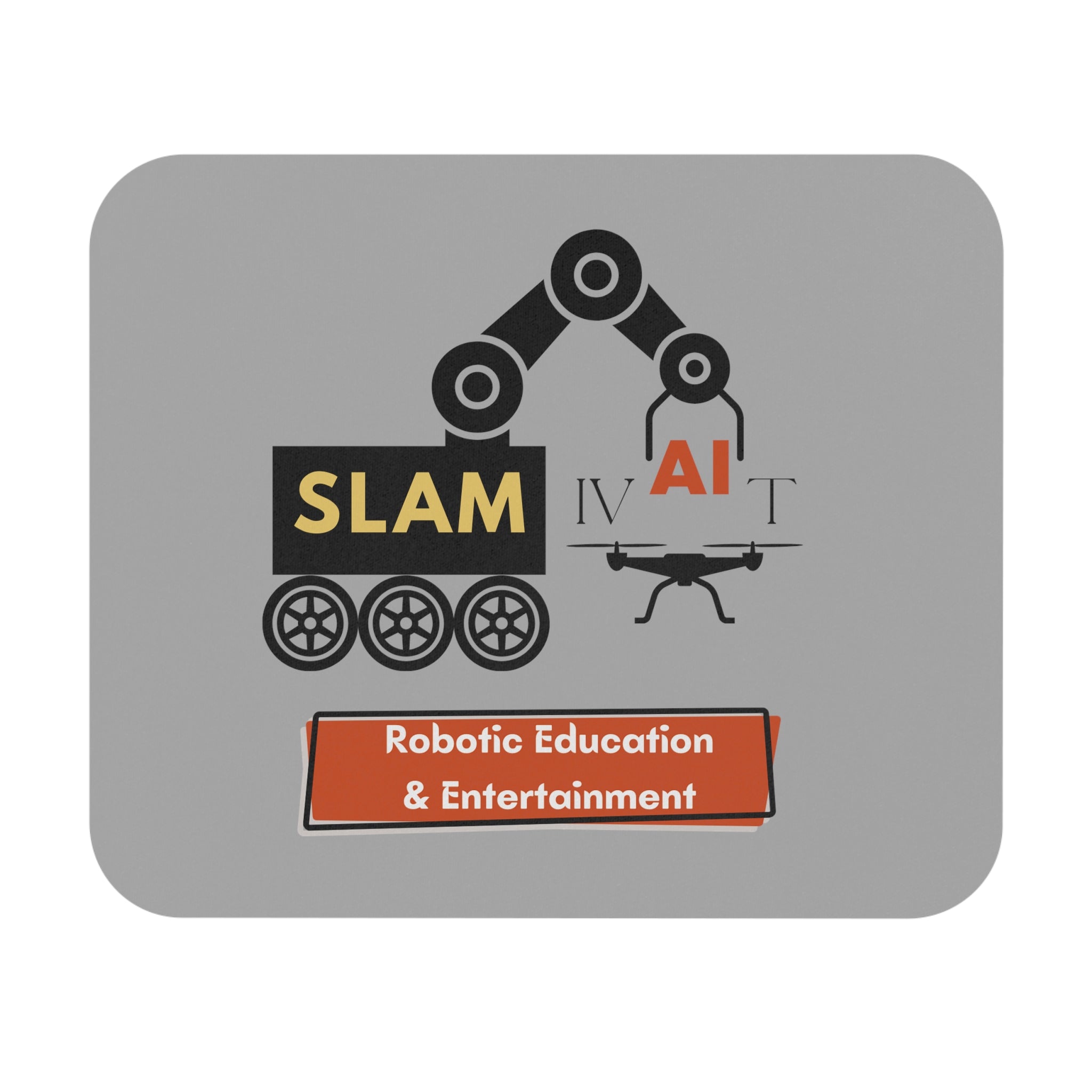 Slamivait Robotics Design (Mouse Pad (Rectangle))