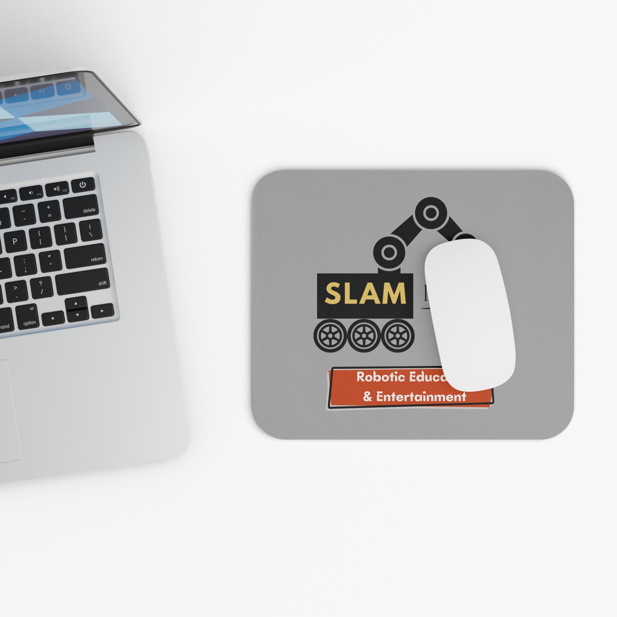 Slamivait Robotics Design (Mouse Pad (Rectangle))