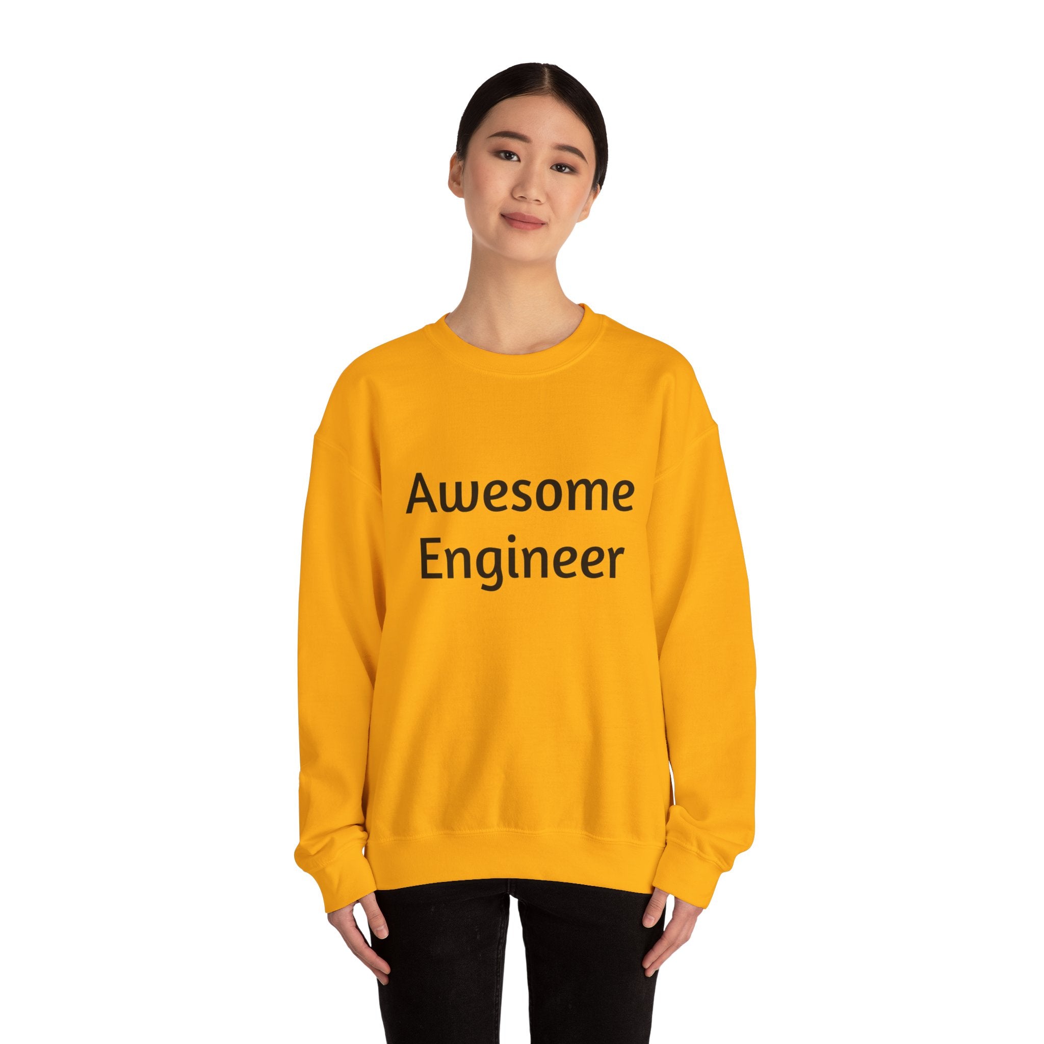 Awesome Engineer (Men and Women- Unisex Heavy Blend™ Crewneck Sweatshirt)