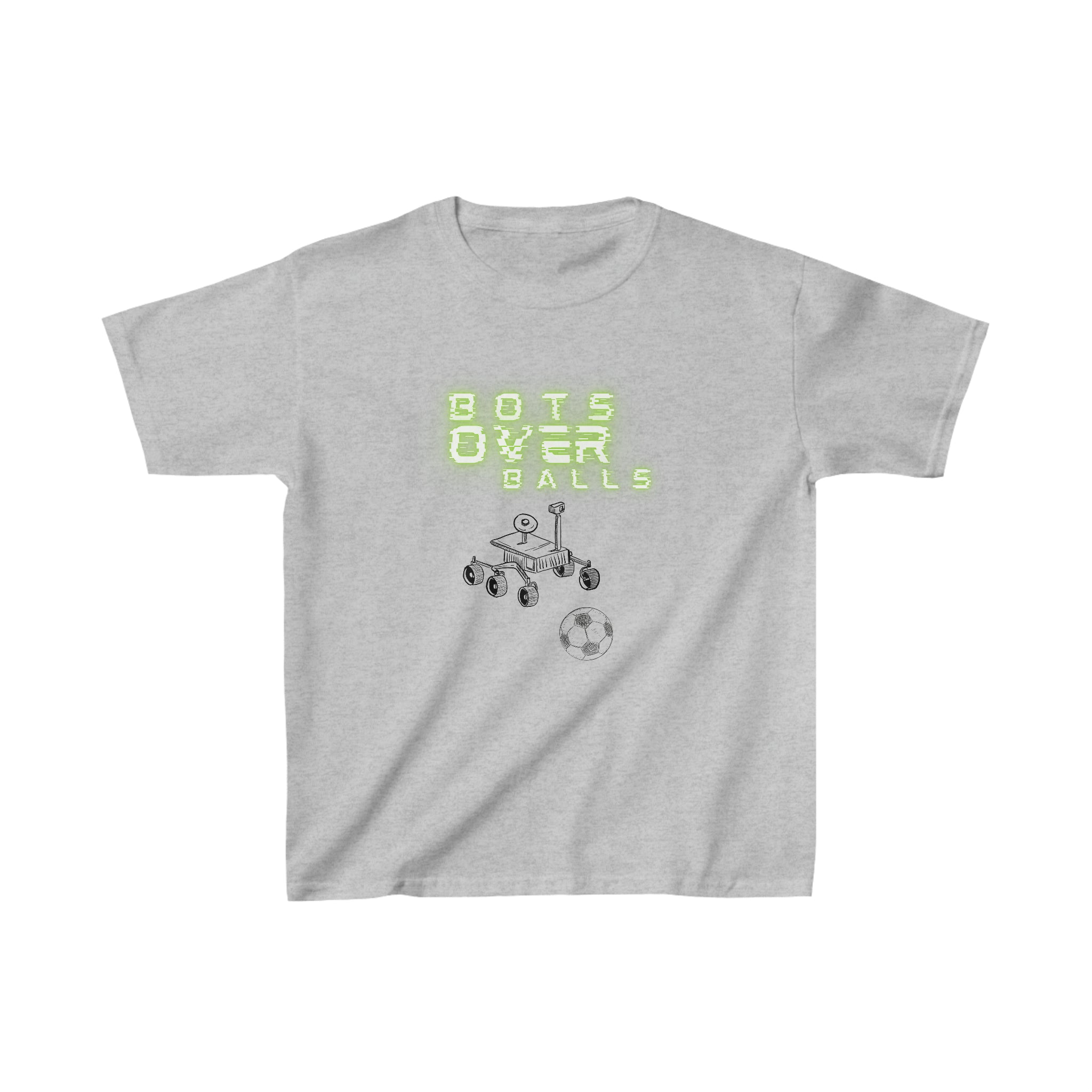 Bots Over Balls (Kids Heavy Cotton™ Tee)