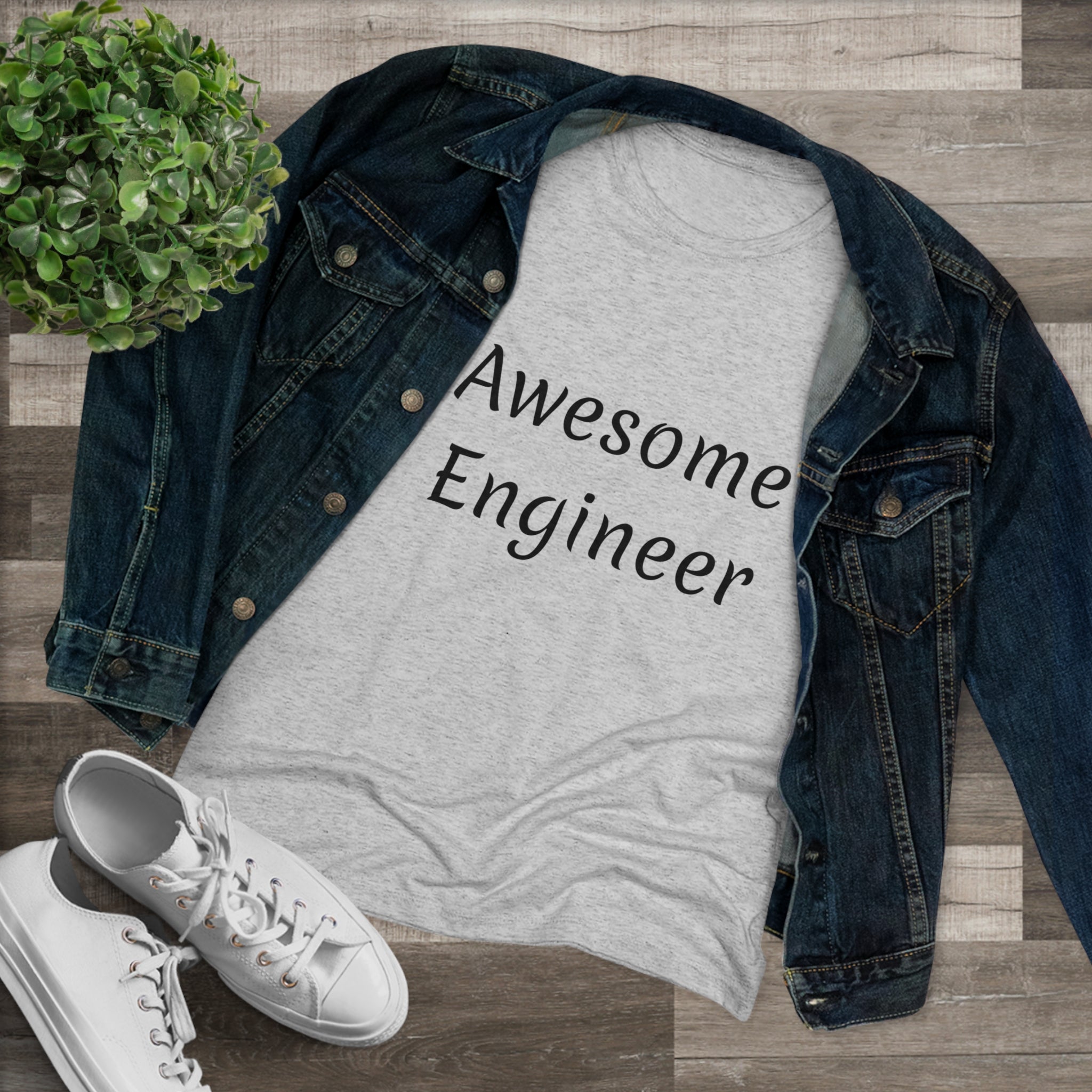 Awesome Engineer (Women's Triblend Tee)