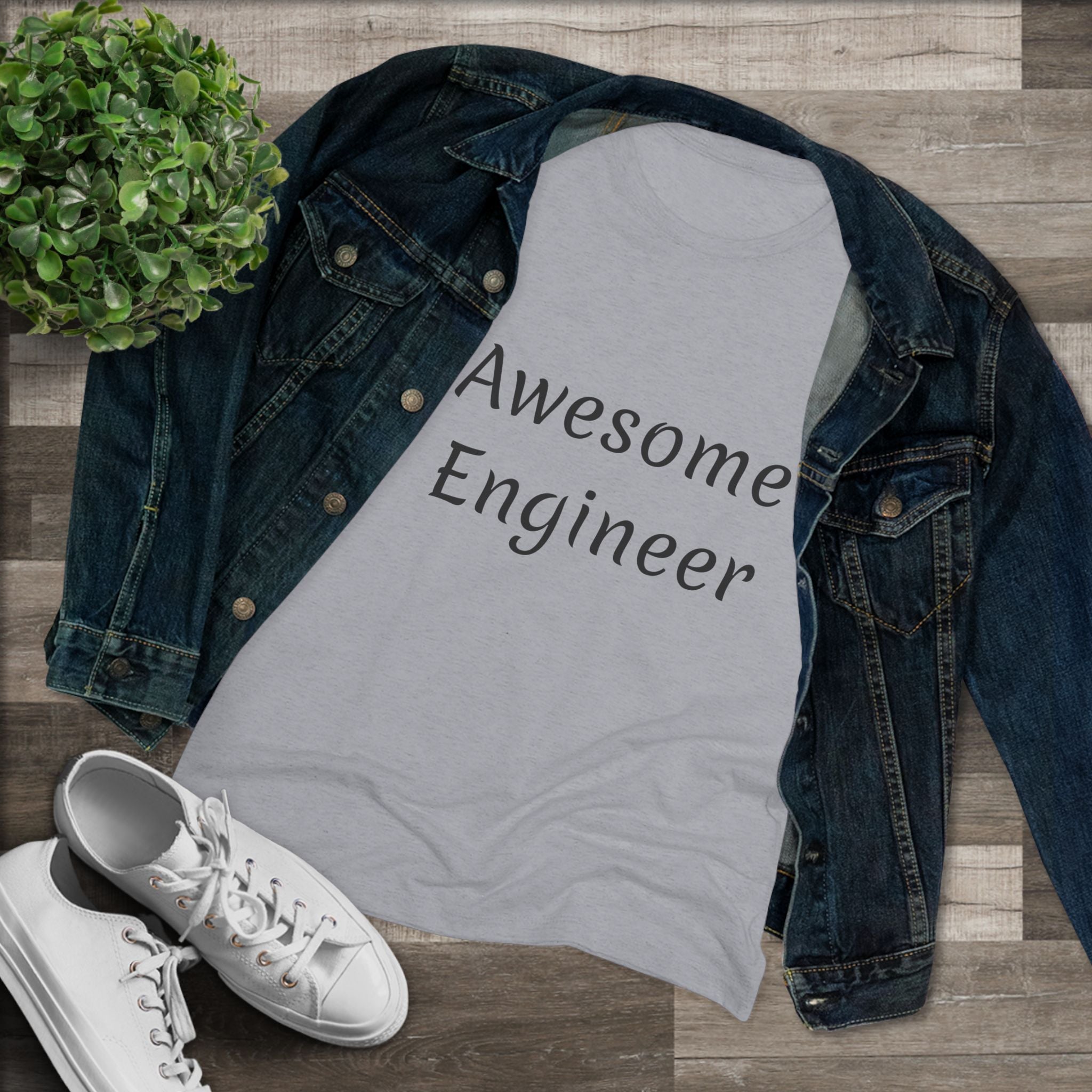 Awesome Engineer (Women's Triblend Tee)