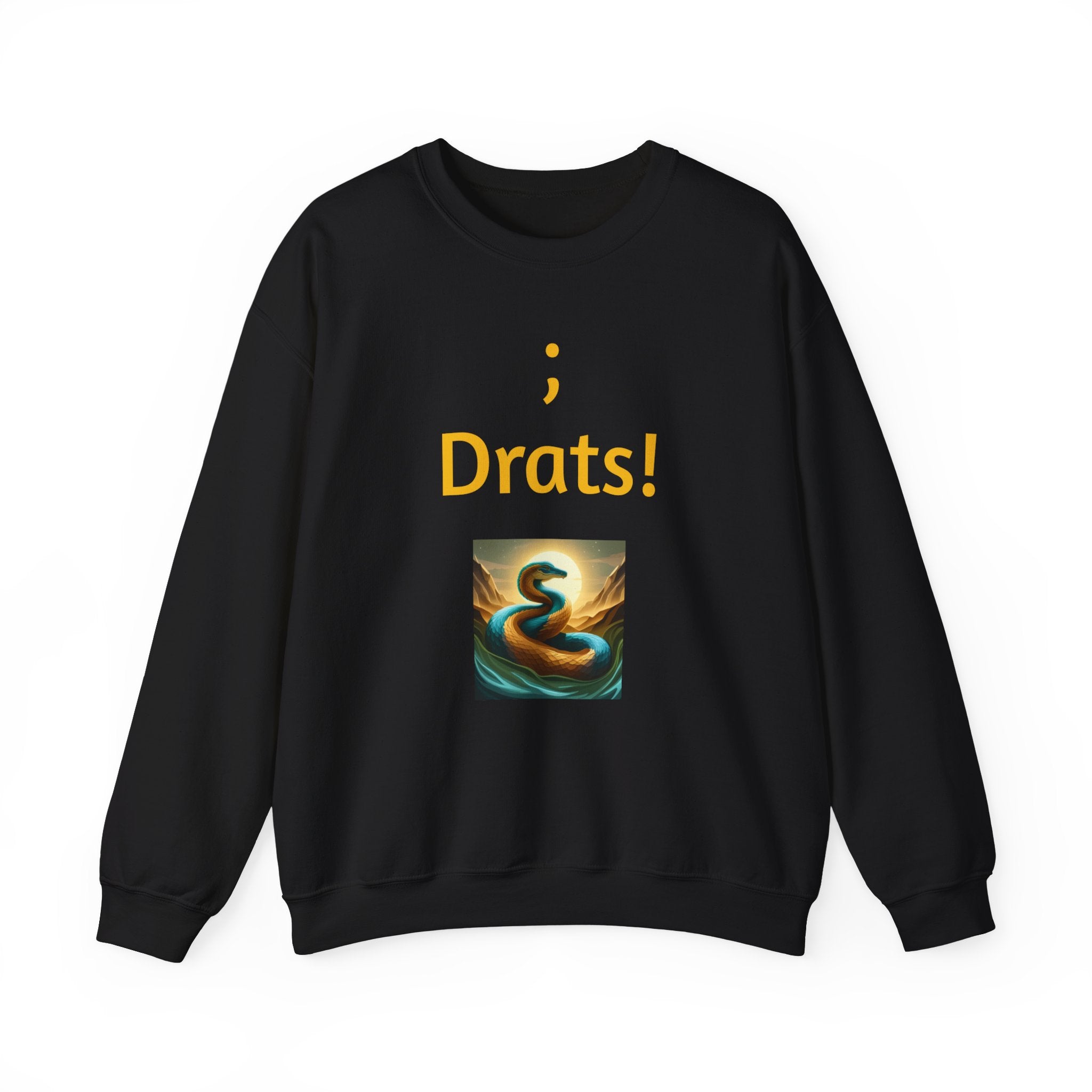 ; Drats! Python (Unisex Heavy Blend™ Crewneck Sweatshirt)