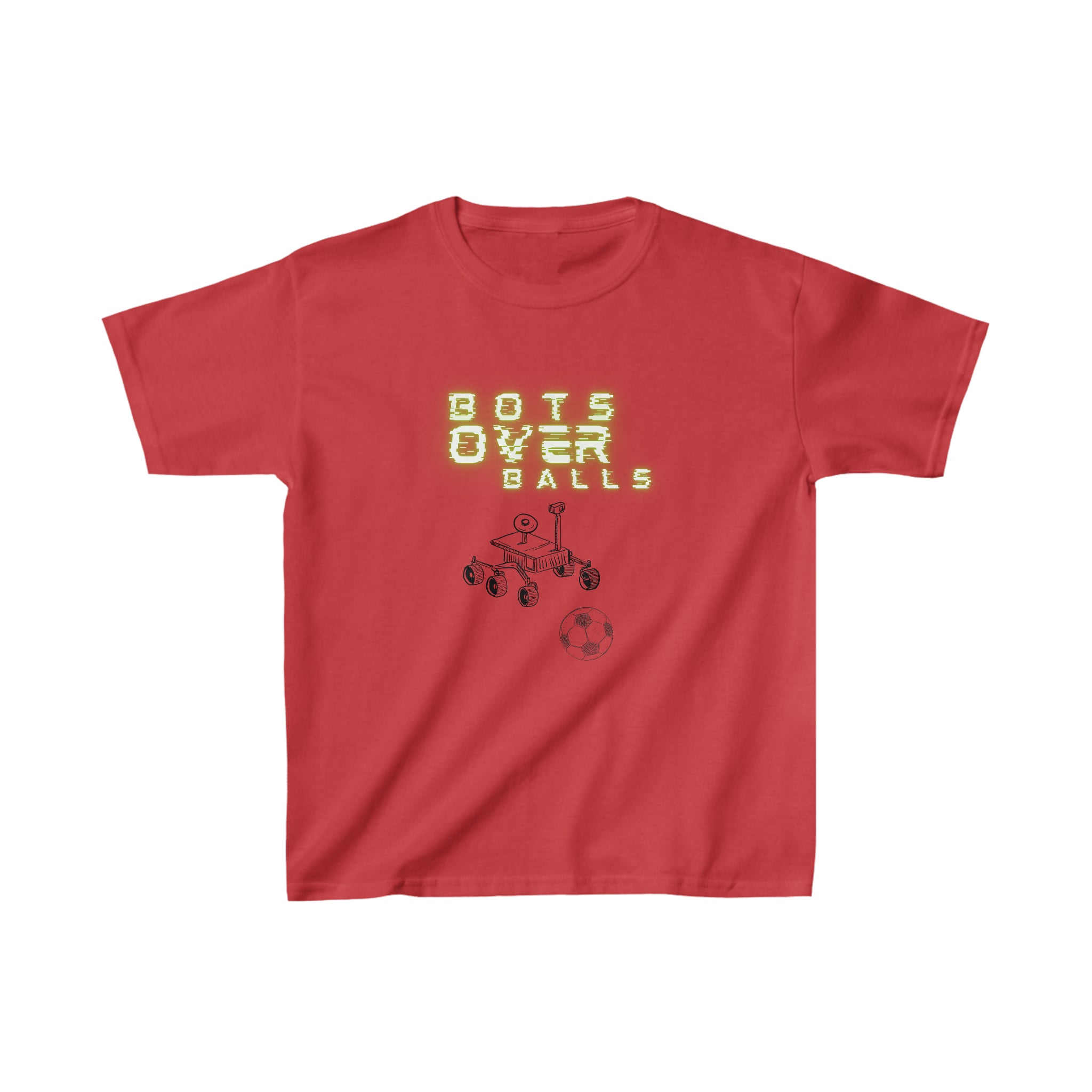 Bots Over Balls (Kids Heavy Cotton™ Tee)