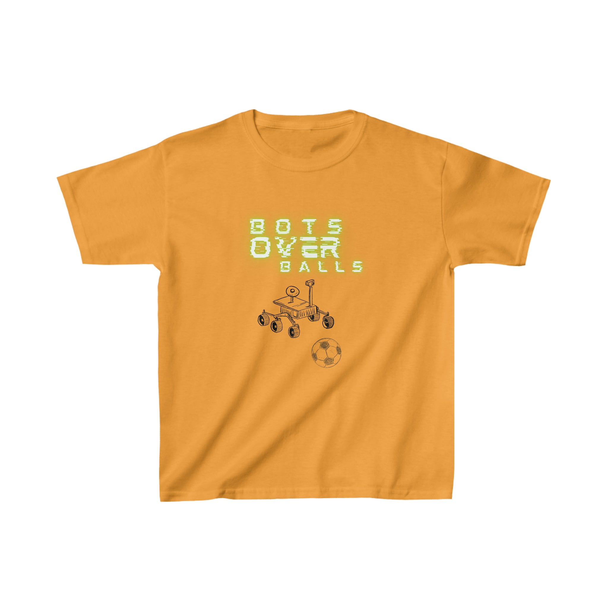 Bots Over Balls (Kids Heavy Cotton™ Tee)