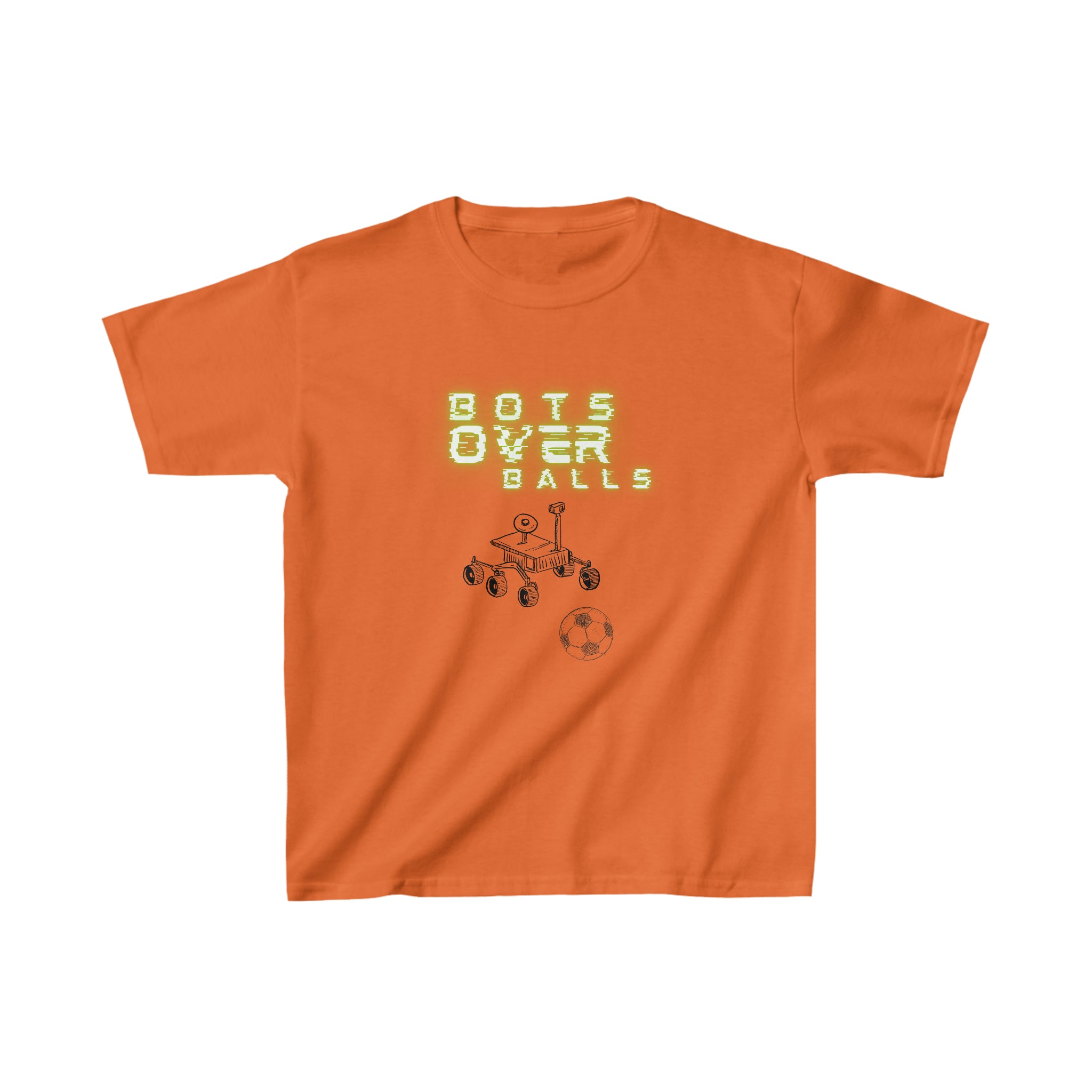 Bots Over Balls (Kids Heavy Cotton™ Tee)