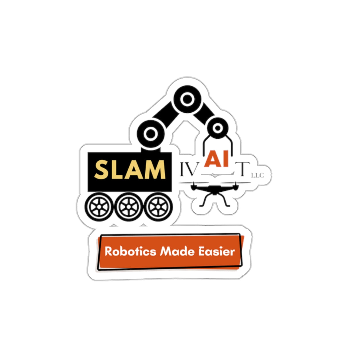 Slamivait Robotics (Kiss-Cut Stickers)