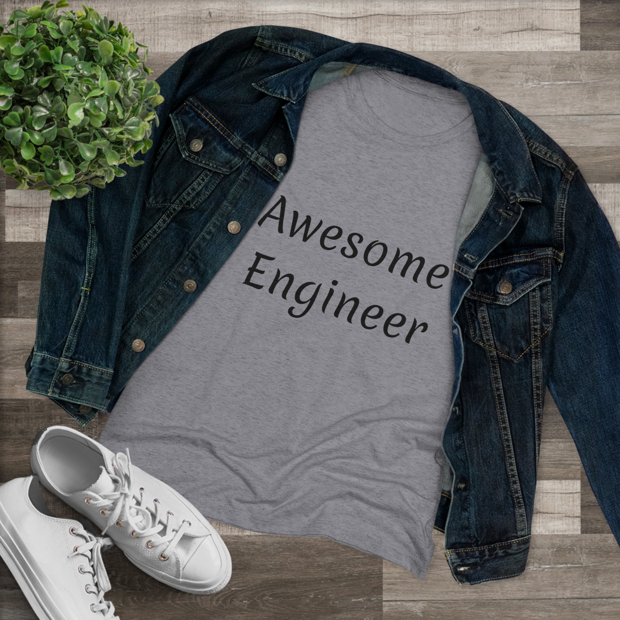 Awesome Engineer (Women's Triblend Tee)