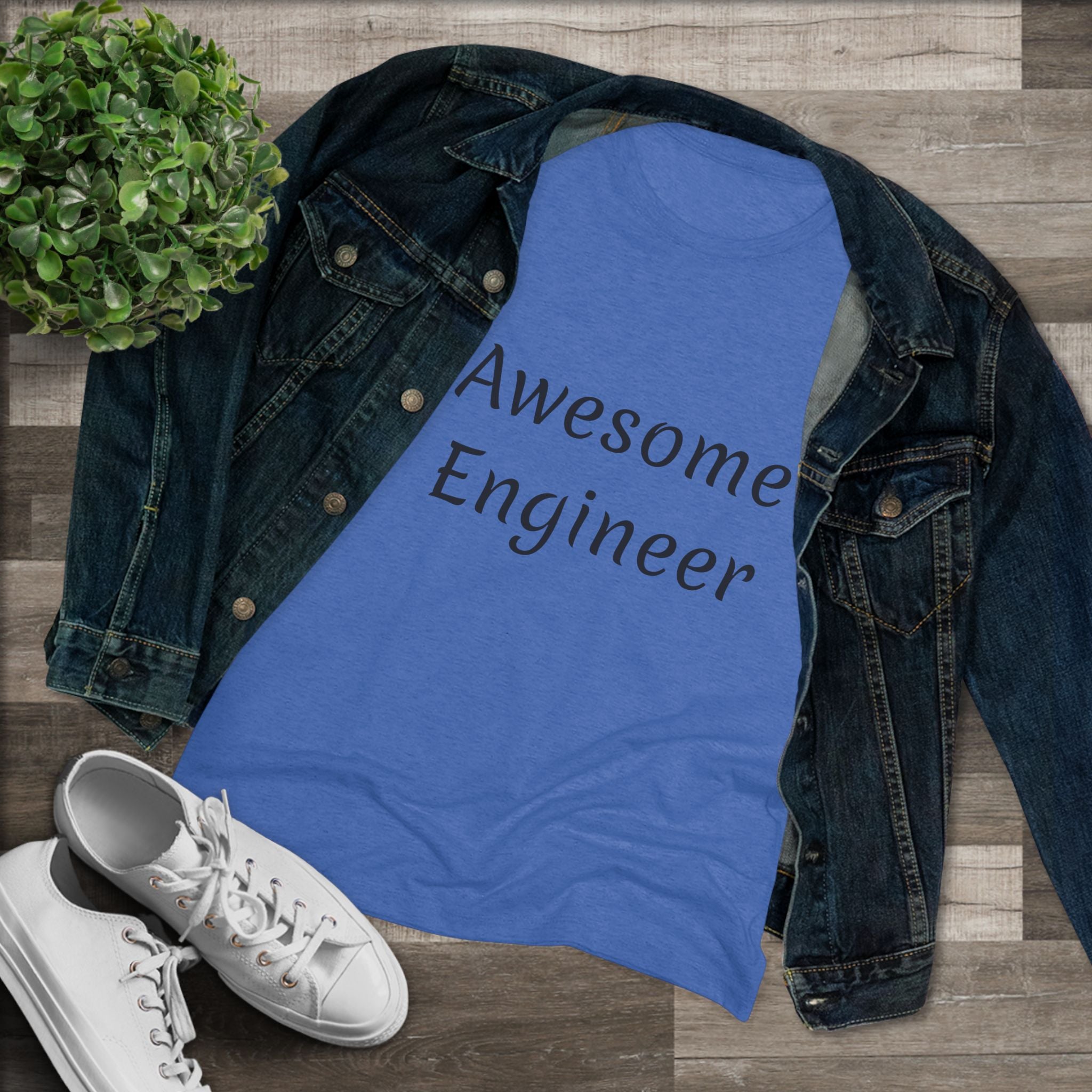 Awesome Engineer (Women's Triblend Tee)