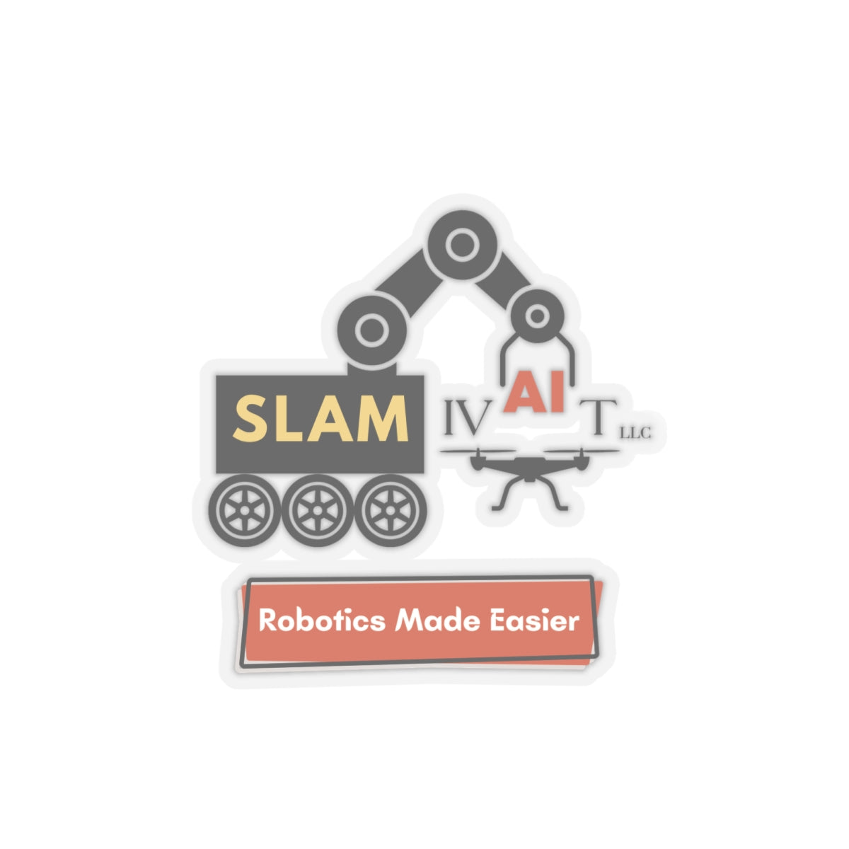 Slamivait Robotics (Kiss-Cut Stickers)