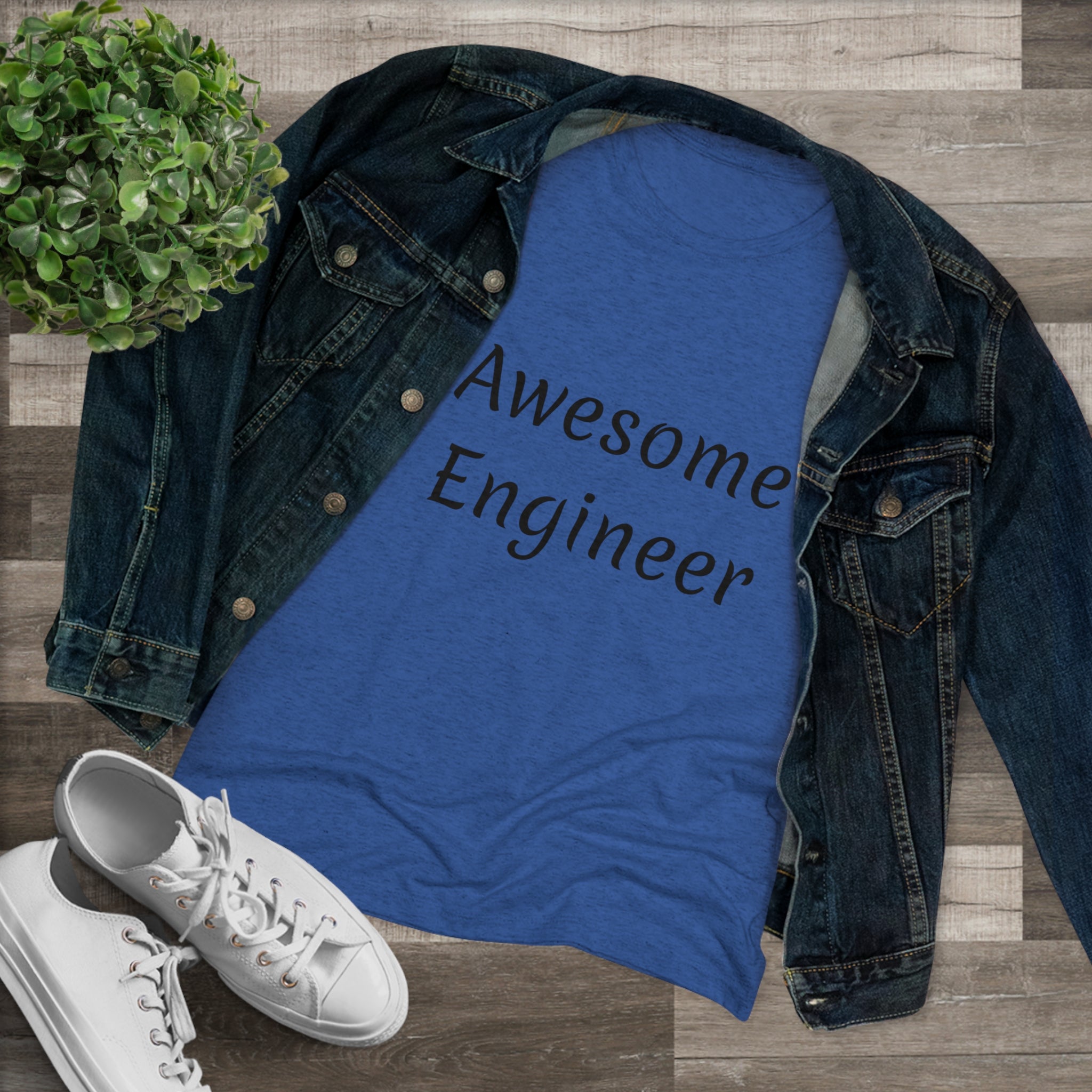 Awesome Engineer (Women's Triblend Tee)