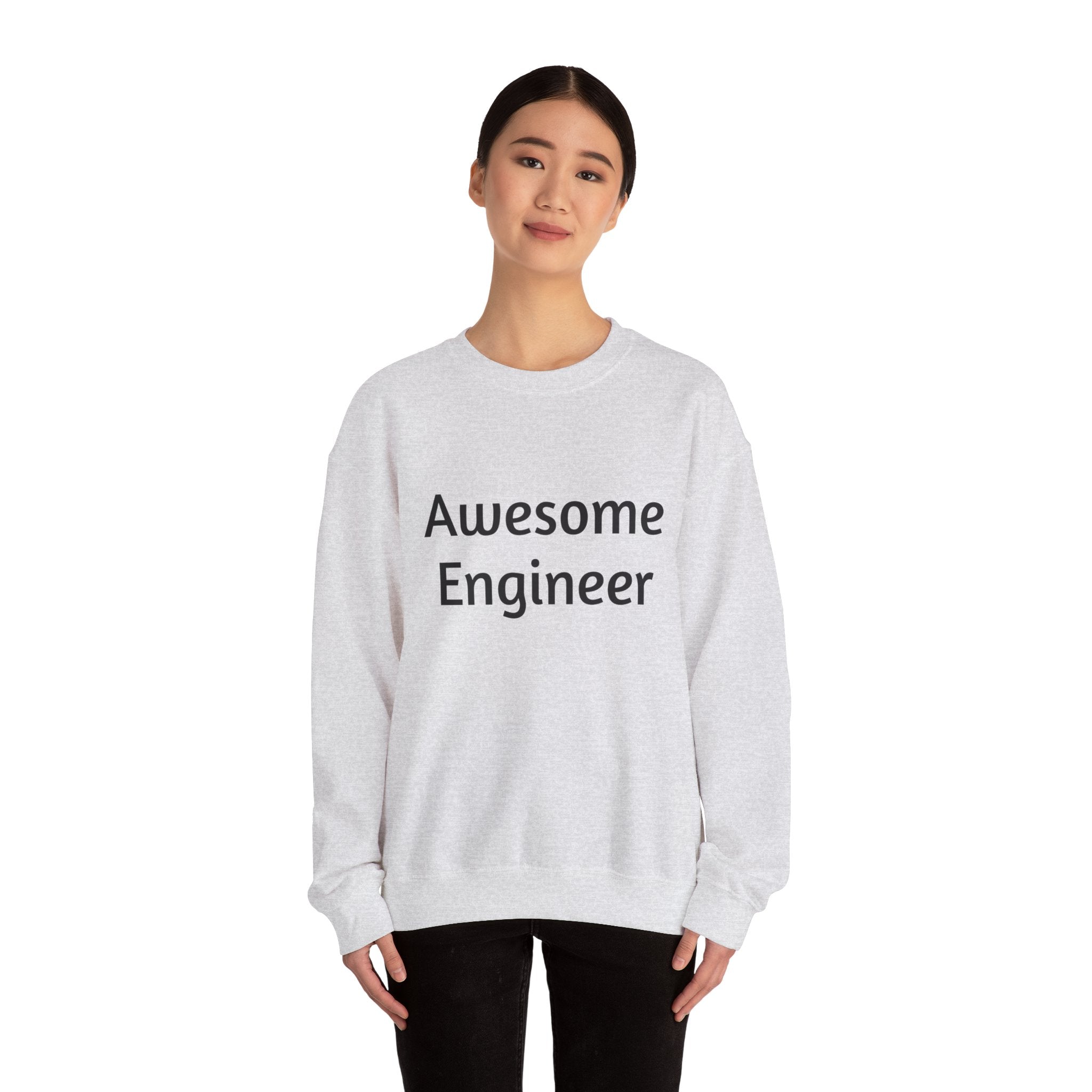 Awesome Engineer (Men and Women- Unisex Heavy Blend™ Crewneck Sweatshirt)