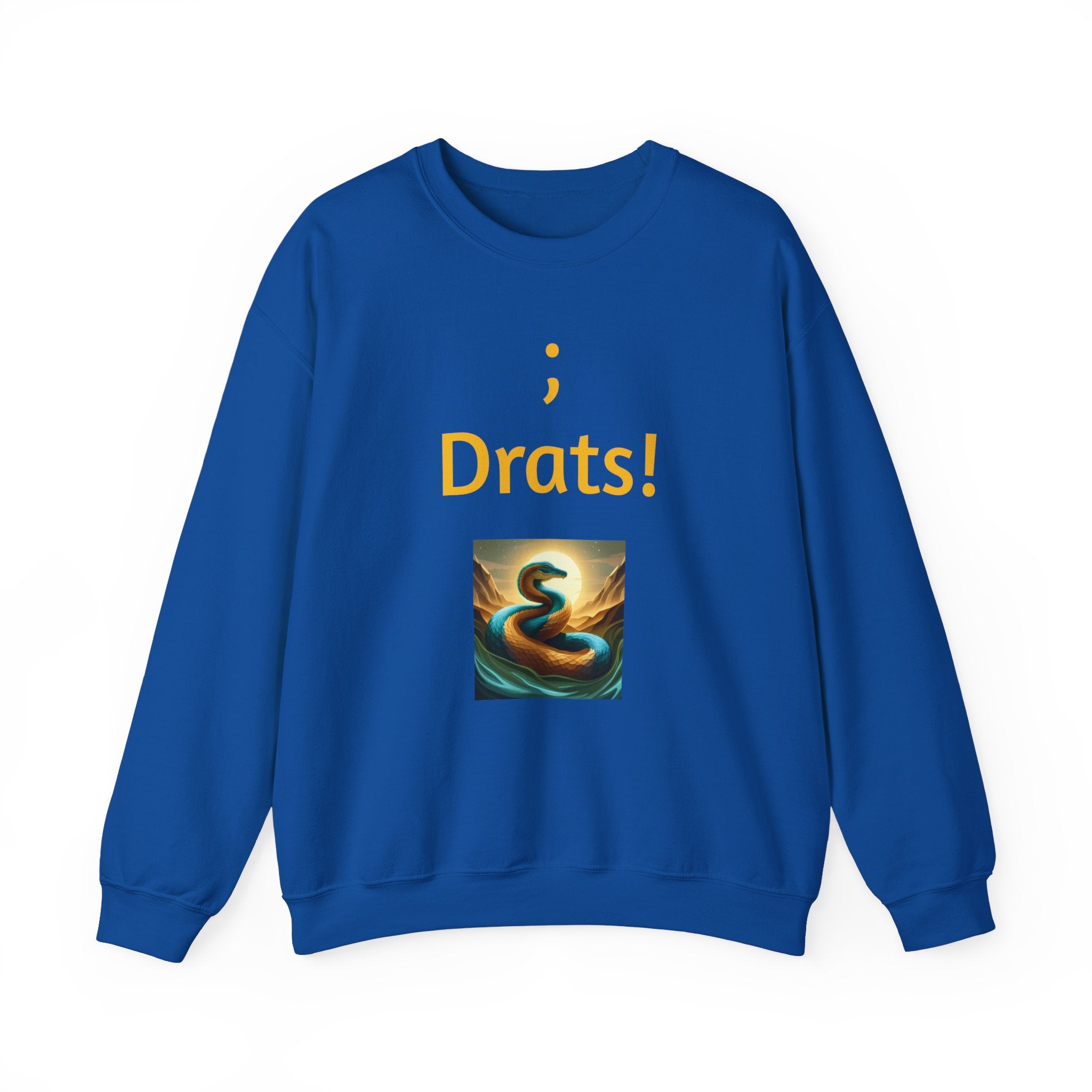 ; Drats! Python (Unisex Heavy Blend™ Crewneck Sweatshirt)