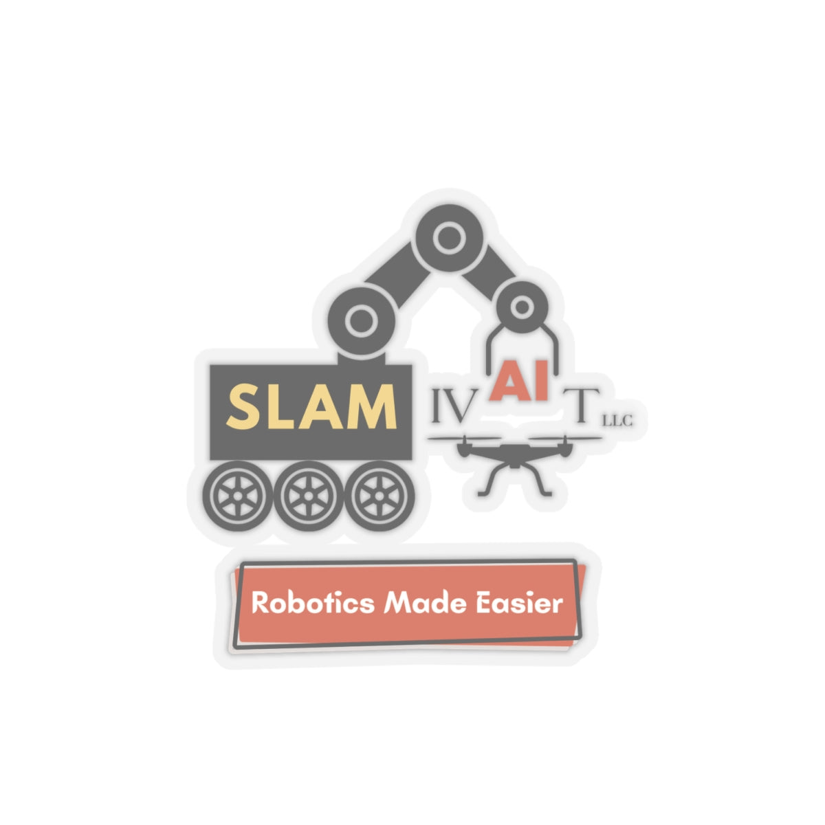 Slamivait Robotics (Kiss-Cut Stickers)