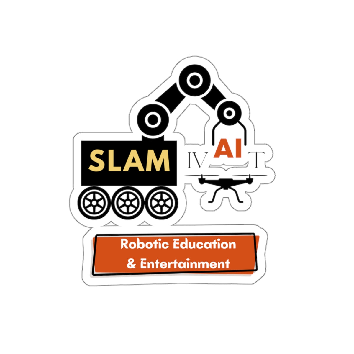 Slamivait Robotics (Kiss-Cut Stickers)