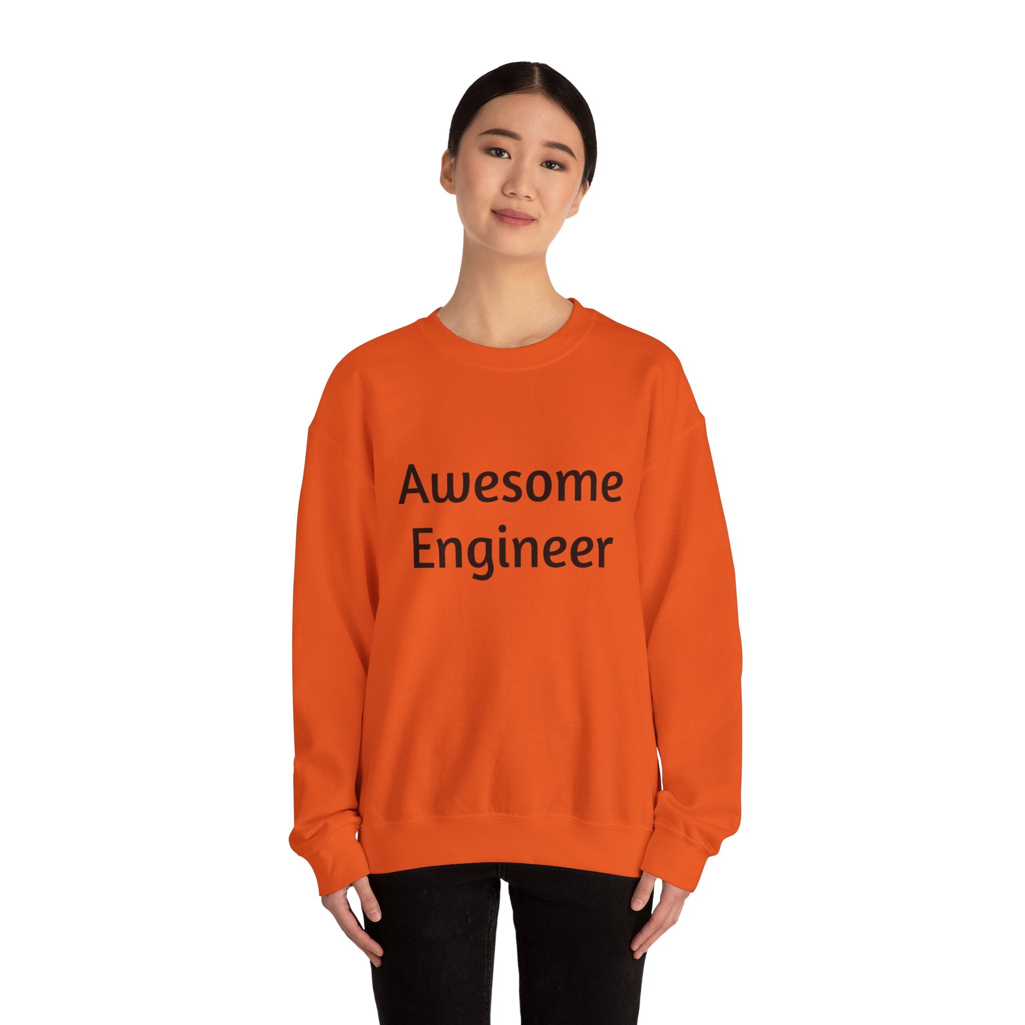 Awesome Engineer (Men and Women- Unisex Heavy Blend™ Crewneck Sweatshirt)