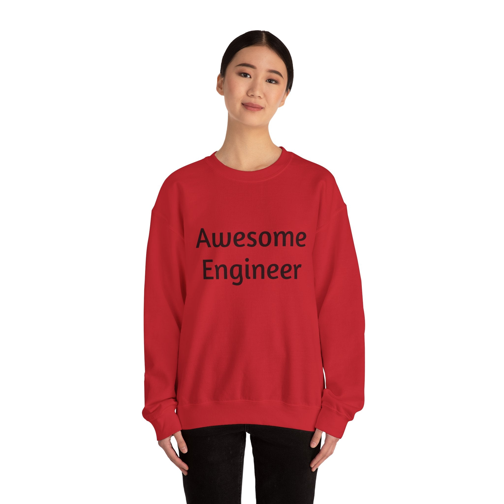 Awesome Engineer (Men and Women- Unisex Heavy Blend™ Crewneck Sweatshirt)