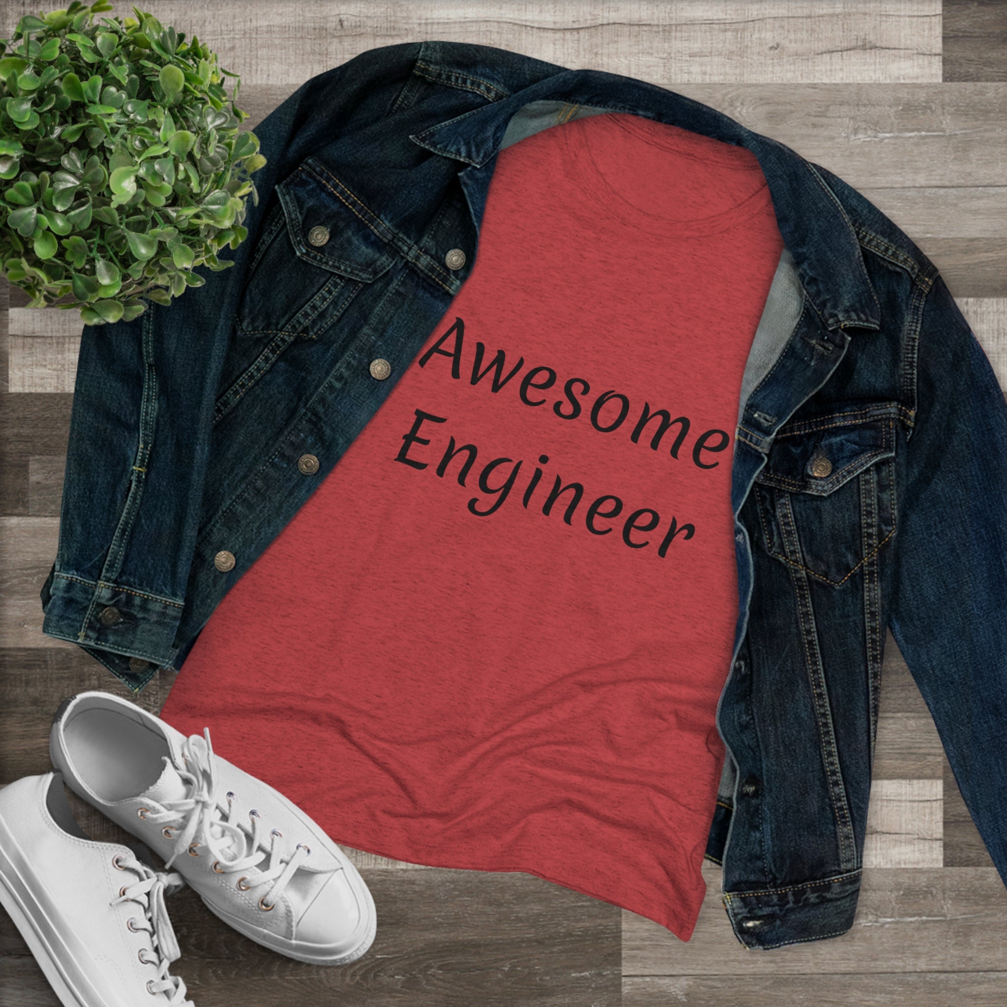 Awesome Engineer (Women's Triblend Tee)