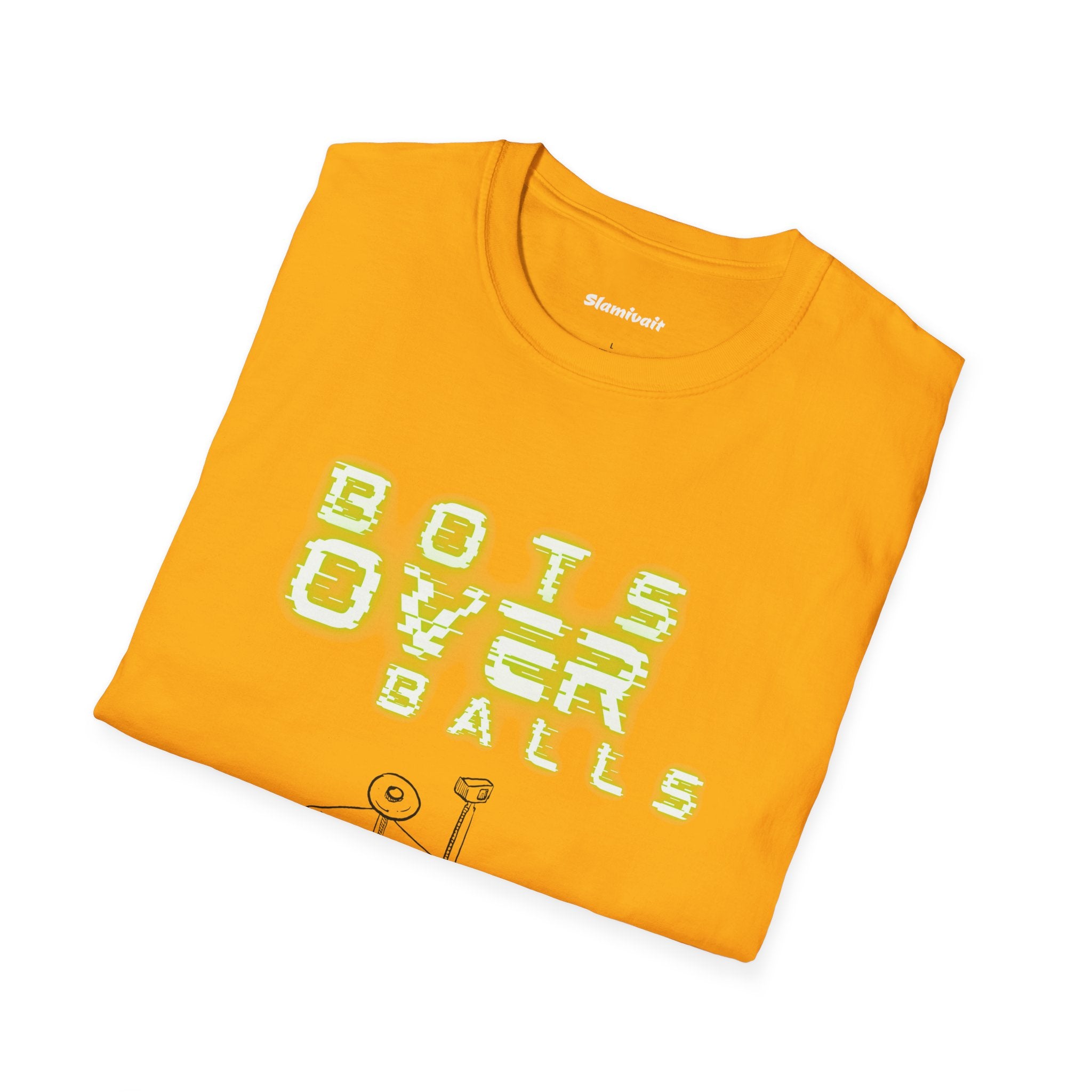 Bots over balls (Unisex Softstyle T-Shirt)